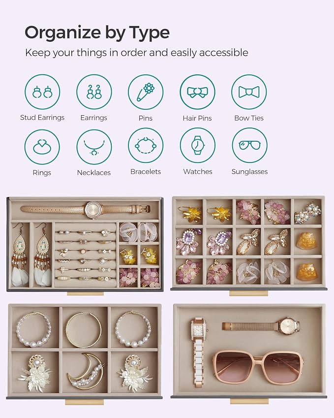 SONGMICS Jewelry Box Organizer - Image 4