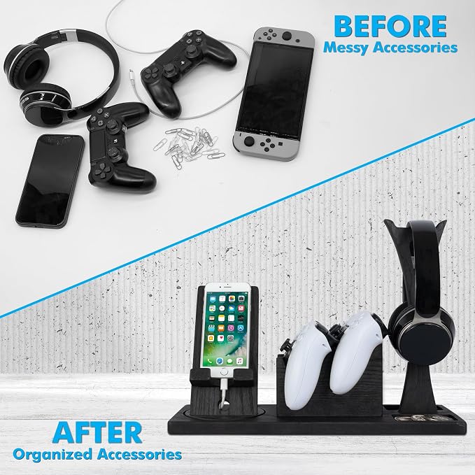 Unique Gift for Gamers, Game Room Decor. Unique Gaming Organizer - Image 5