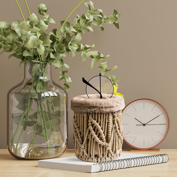 HOSROOME Glasses Holder for Nightstand Boho Decor Eyeglass Holder Stand for - Image 3
