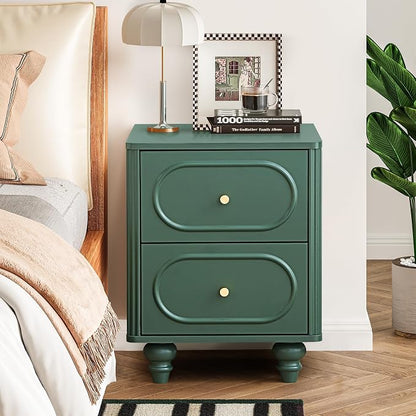 2 Drawer Fluted Mini Small Dresser - Image 5