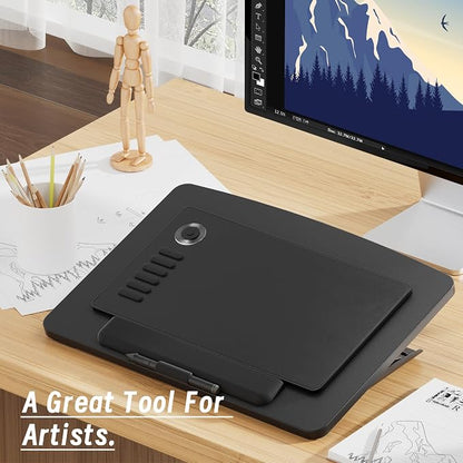 Extra Large Tablet Stand Adjustable Digital Drawing Tablet Holder Desktop - Image 5