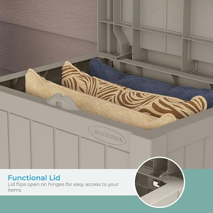 Suncast Outdoor Storage Box - Image 6