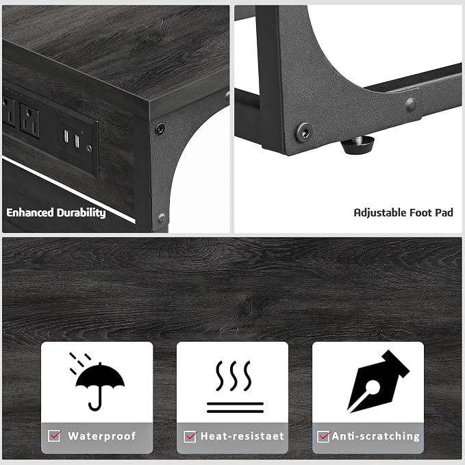 TUTOTAK C Shaped End Table - Image 7