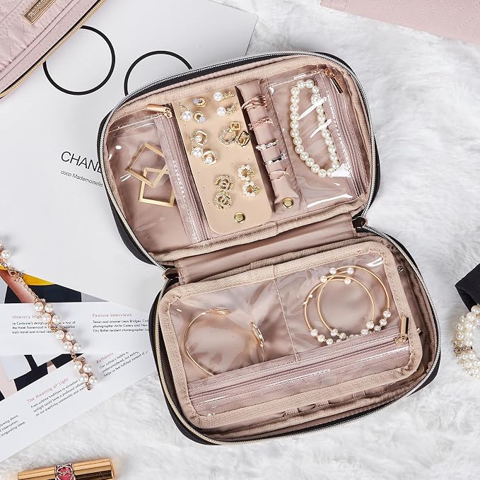 NISHEL Travel Jewelry Case, Holiday Organizer - Image 7