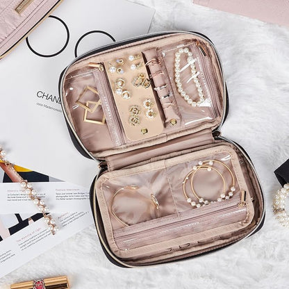 NISHEL Travel Jewelry Case, Holiday Organizer - Image 7