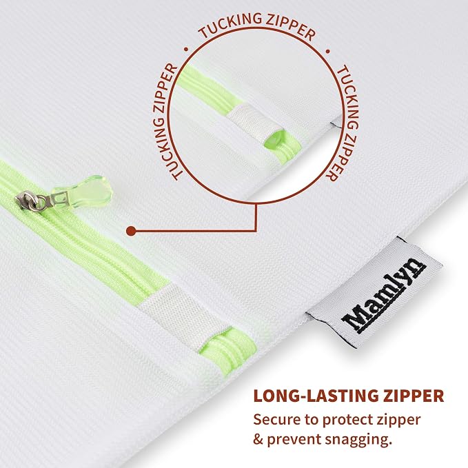 Mamlyn Mesh Laundry Bag for Delicates, Wash Bag for Underwear and Lingerie - Image 4