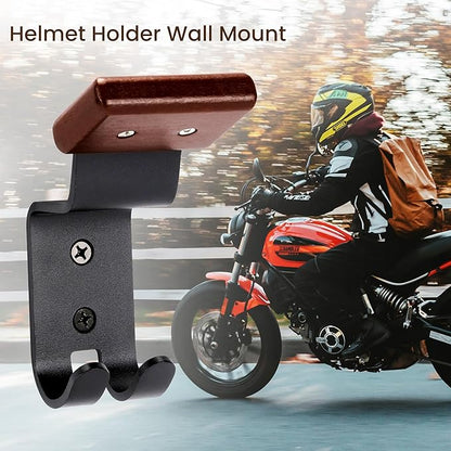 Motorcycle Helmet Holder Wall Mount - Image 2