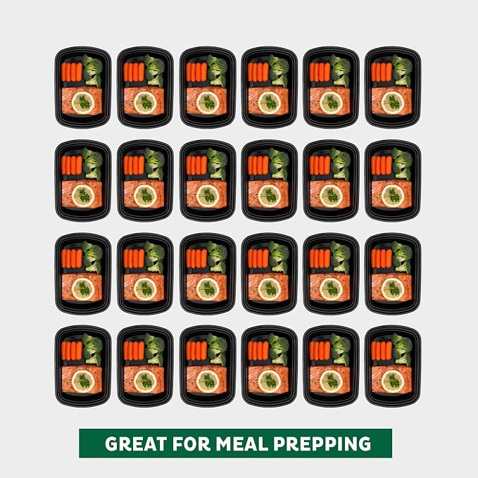 Freshware Meal Prep Containers 1 Compartment - Image 3