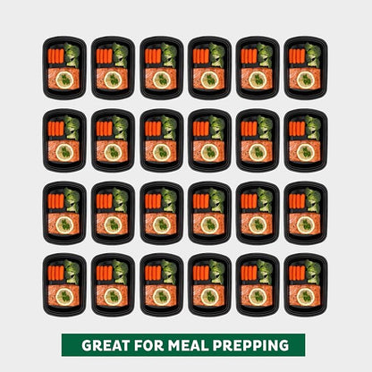 Freshware Meal Prep Containers 1 Compartment - Image 3