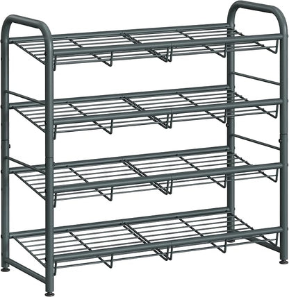 SONGMICS Shoe Rack, 4 Tier Shoe Organizer by Unknown