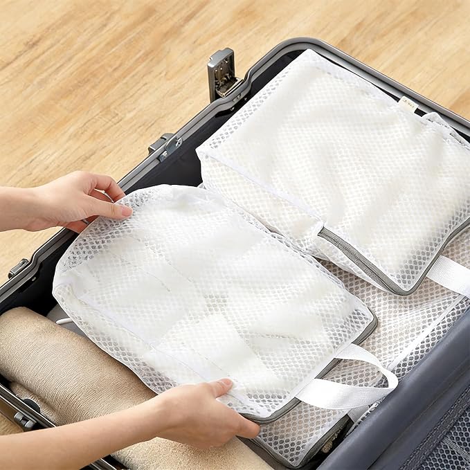 Mesh Laundry Bags for Delicates Reusable Durable Laundry Mesh Wash Bags Large - Image 6
