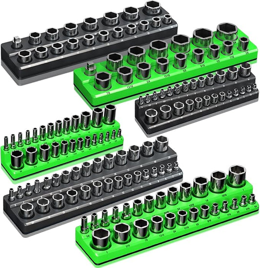 Magnetic Socket Organizer Holder Set by Onsski