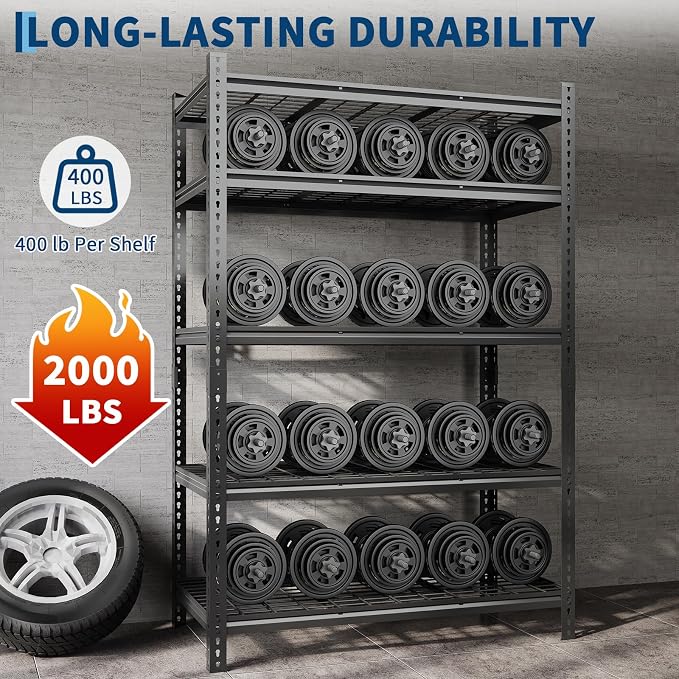 Heavy Duty Metal Storage Shelves - Image 7