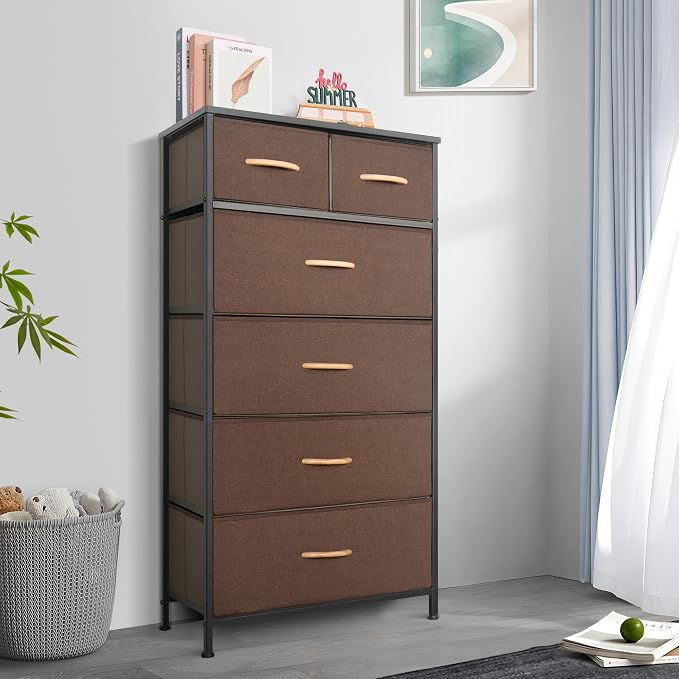 Mifuro Tall Dresser for Bedroom, Vertical Storage Organizer Tower - Image 2