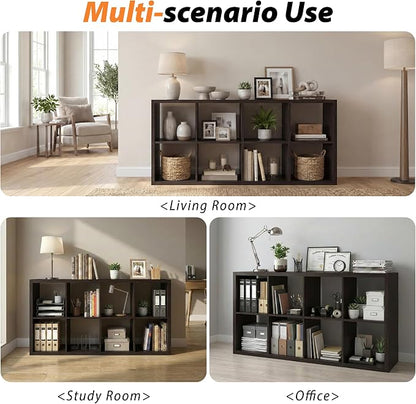 WannabeMyself【2026 Wooden Thick Frame】 8 Cube Storage Organizer - Image 6