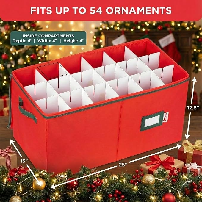 Christmas Ornament Storage Container - Image 3