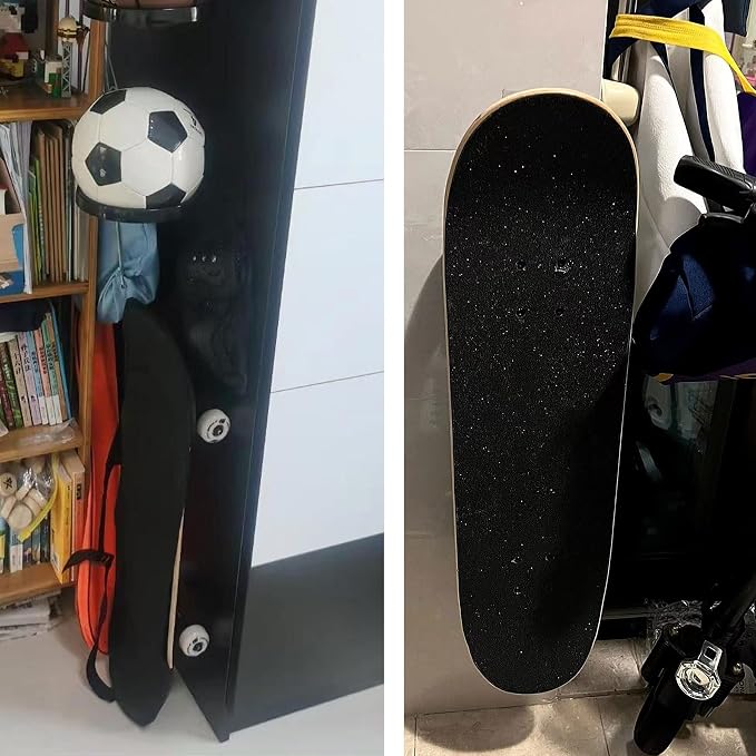 Upgraded Skateboard Wall Mount Skateboard Hanger, Skateboard and Longboard Wall - Image 8