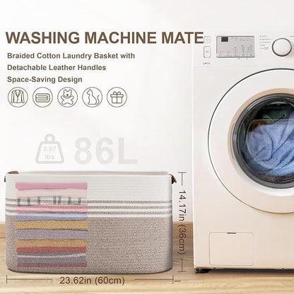 86L Extra Large Laundry Basket - Image 7