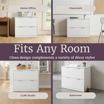 2 Drawer File Cabinet - Image 6