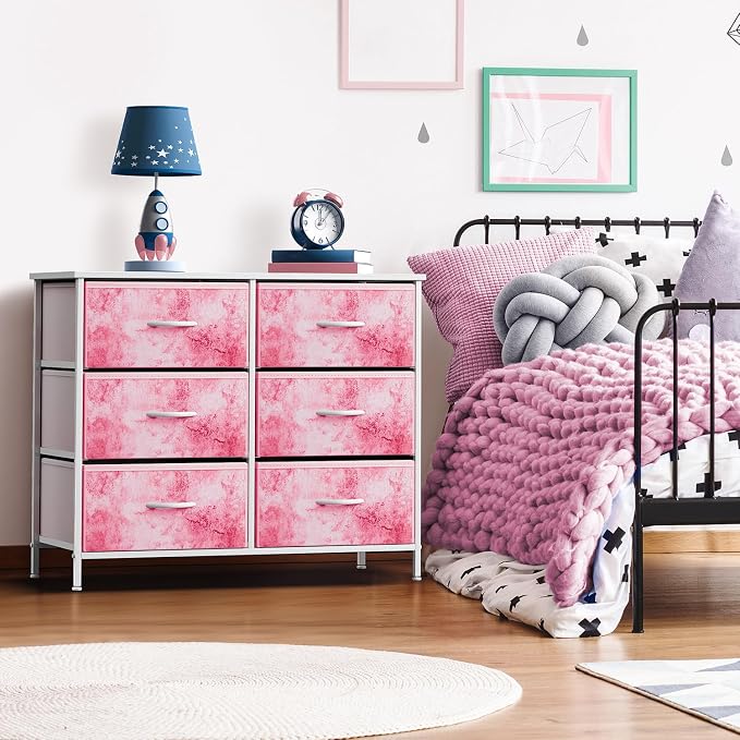 Sorbus Kids Dresser with 6 Drawers - Image 2