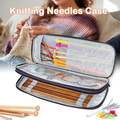 MYBAGZING Knitting Needles Case, Knitting & Crochet Accessory Organizer - Image 6