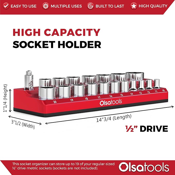 Olsa Tools Magnetic Socket Holder - Image 3
