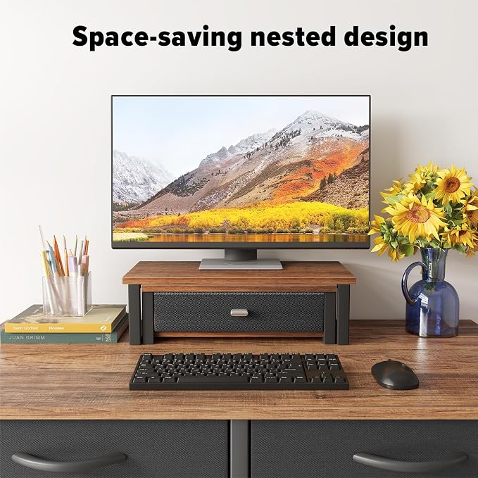 WOHOMO Dual Monitor Stand Riser - Image 5