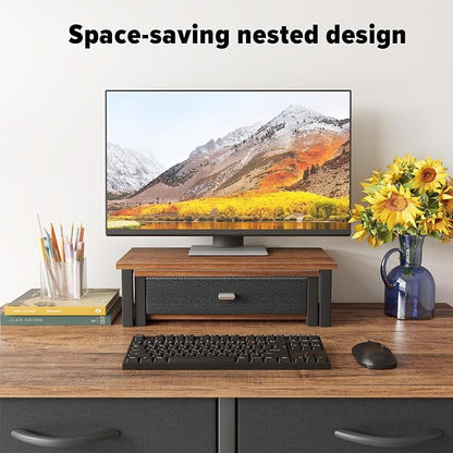 WOHOMO Dual Monitor Stand Riser - Image 5