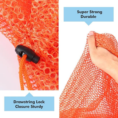 3Pcs Mesh Laundry Bags Washing Machine Mesh Wash Bags Jumbo - Image 4