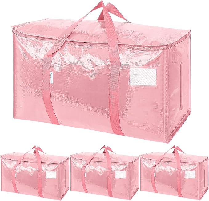 TICONN 4 Pack Extra Large Moving Bags Heavy Duty by TICONN