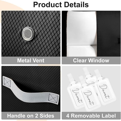 Comforter Storage Bag - 130L Large Capacity Blanket Storage Bags 3-Layer Ultra - Image 6