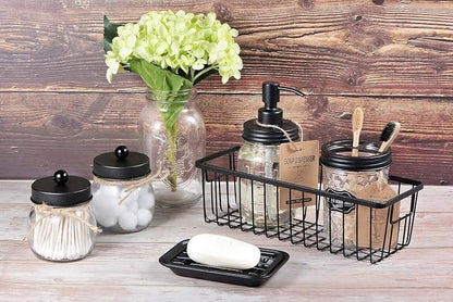 SheeChung Hanging Wall Wire Baskets, Portable Metal Wall Mount Basket | 3 Pack - Image 5