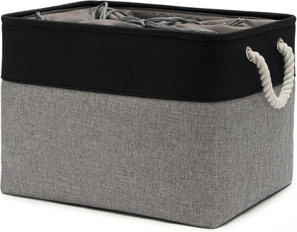 16x12x12 In Foldable Fabric Large Storage Bins by VQRTEXAStorageBasket
