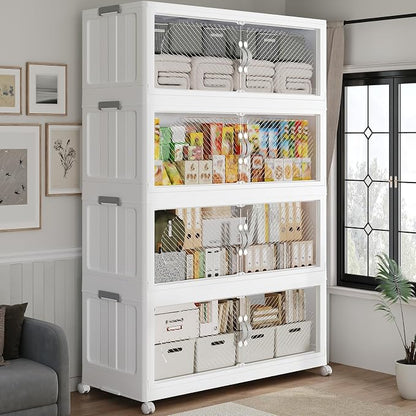 240QT Extra Large Stackable Storage Bins by Fangtueh