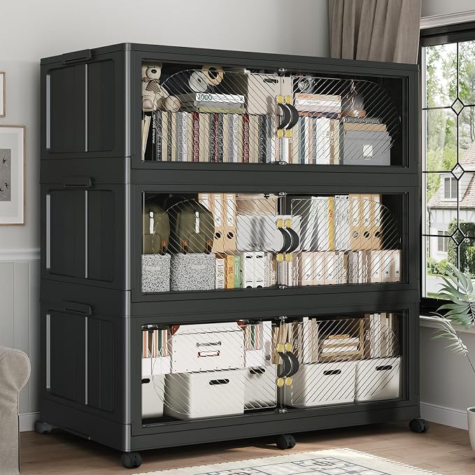 720QT Extra Large Stackable Storage Bins by Fangtueh