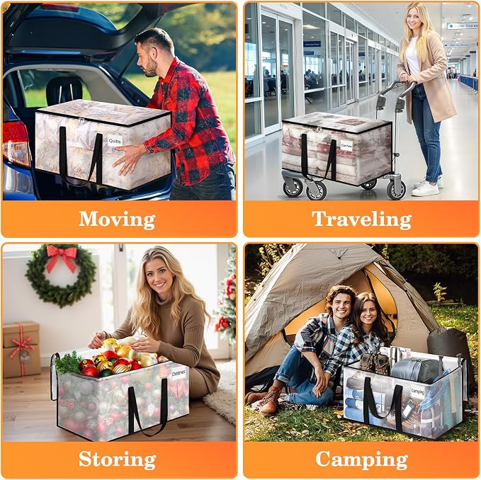 Extra Large Heavy Duty Moving Bags, Storage Bags - Image 7