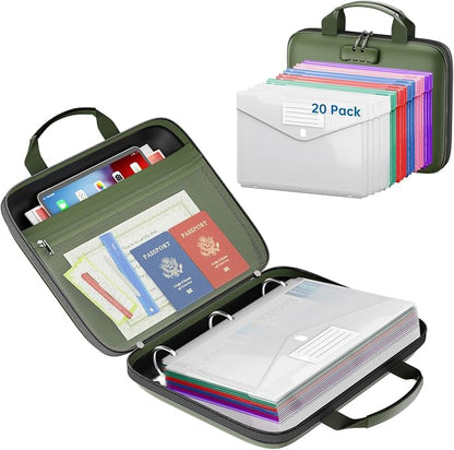 Fireproof Binder Organizer by ZOOPIP