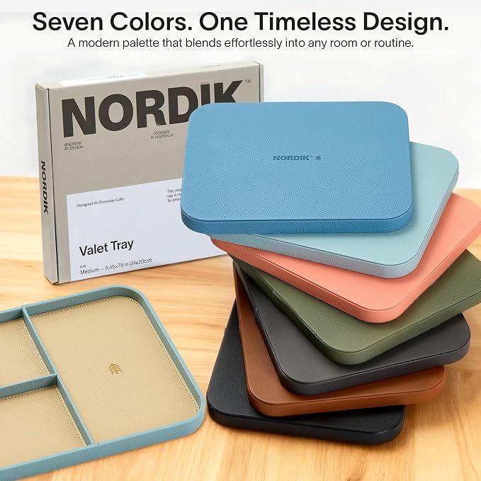 Nordik Leather Valet Tray - Image 7