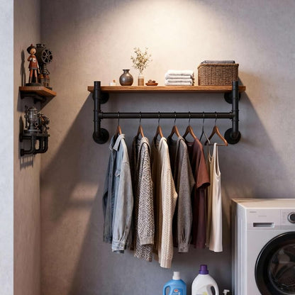WEBI Wall Mounted Clothes Rack - Image 7