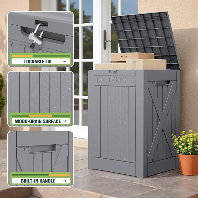 Greesum 52 Gallon Large Outdoor Package Delivery Box - Image 2