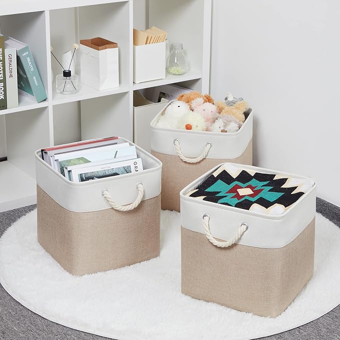 Bidtakay Fabric Storage Baskets - Image 5