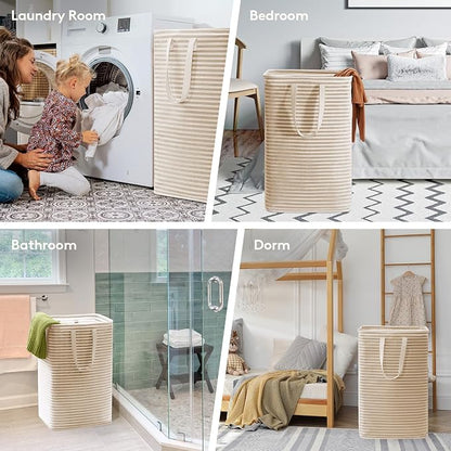 Lifewit 1 Pack Laundry Basket 80L Each, Collapsible Clothes Hamper - Image 6