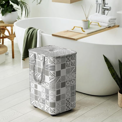 Simple Houseware Large 82L Laundry Basket - Image 7