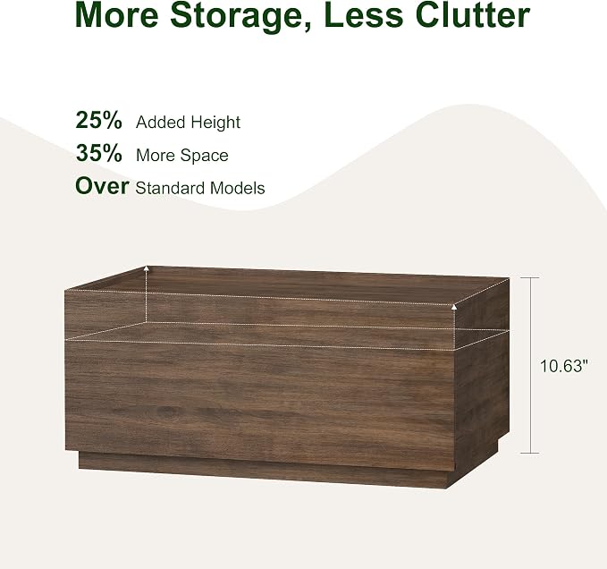 woodtalks Stackable 1 Drawer Dresser, Storage Cabinet - Image 3