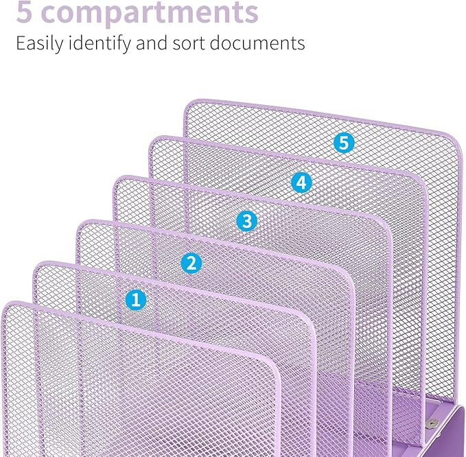 File Organizer for Desk, Desk Organizer - Image 2