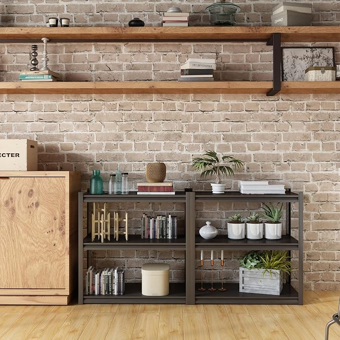 32" W Garage Shelving, 900LBS Loads Adjustable Garage Storage Shelves, 3-Tier - Image 7
