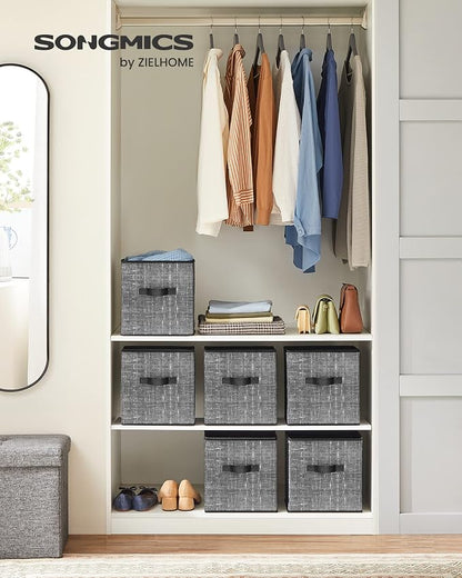 SONGMICS Storage Cubes, 11-Inch Non-Woven Fabric Bins - Image 2