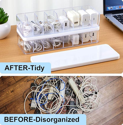 Tatuo 4 Pcs Cable Organizer Box - Image 5