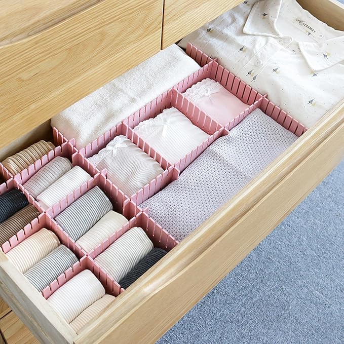 acDesign 40Pcs Grid Drawer Dividers, Adjustable Drawer Organizer - Image 5