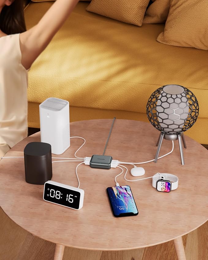 8-Port USB Charger, Mini Charging Station - Image 2